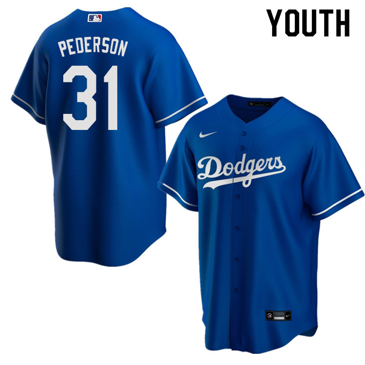 Nike Youth #31 Joc Pederson Los Angeles Dodgers Baseball Jerseys Sale-Blue